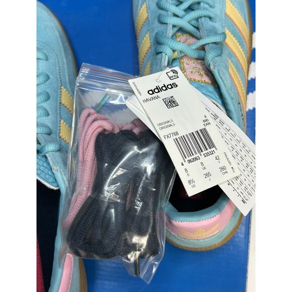FX7768 SAMBA HAVANA SiZE? UK EXCLUSiVE SKY BLUE PiNK YELLOW Size 8.5 main image 4